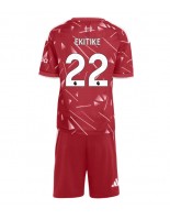 Liverpool Hugo Ekitike #22 Domácí dres pro děti 2026-27 Krátký Rukáv (+ trenýrky)